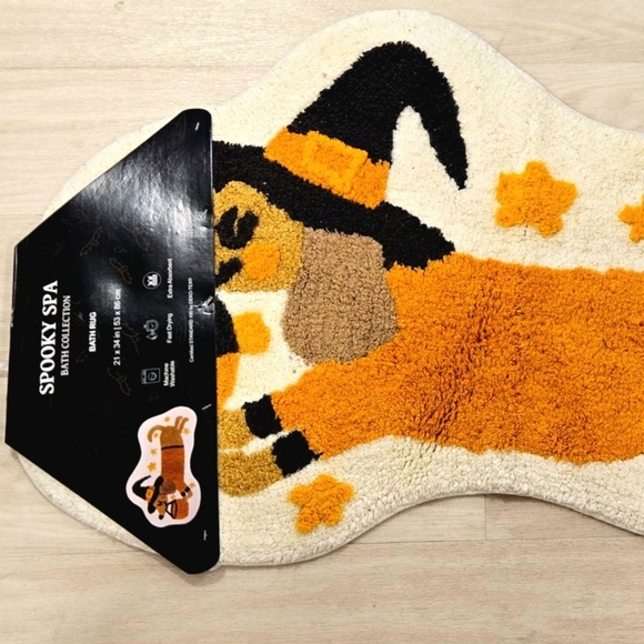 Dachshund Weiner Dog Halloween Bath Or Kitchen Rug